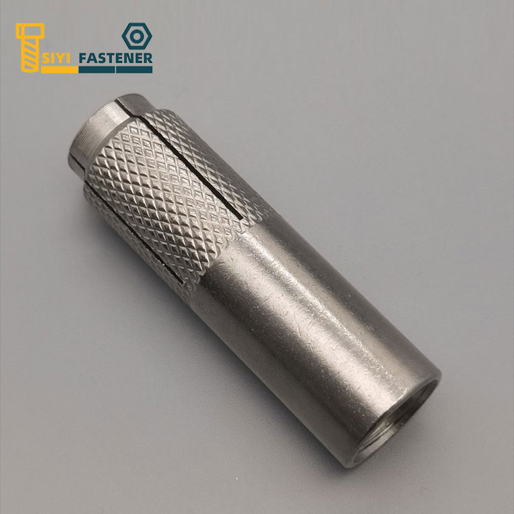 Knurling सह अँकर मध्ये स्टेनलेस स्टील ड्रॉप